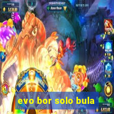 evo bor solo bula