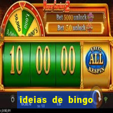 ideias de bingo para o natal