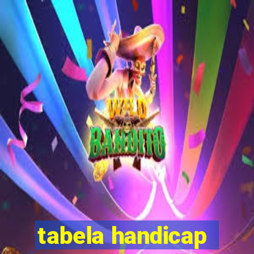 tabela handicap