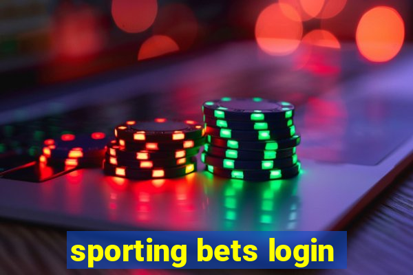 sporting bets login