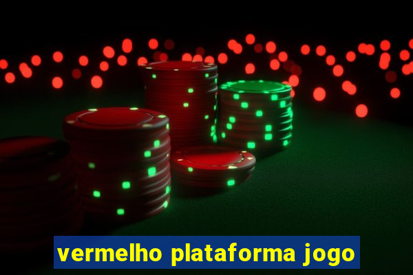 vermelho plataforma jogo