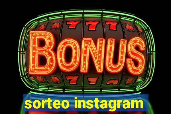 sorteo instagram