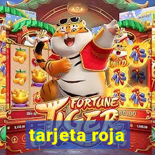 tarjeta roja