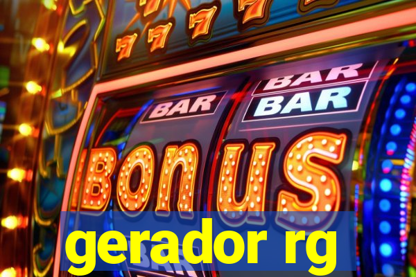 gerador rg