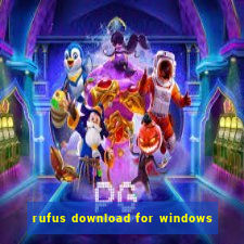 rufus download for windows