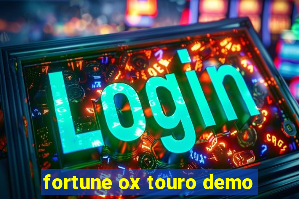 fortune ox touro demo