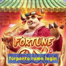 forponto rumo login